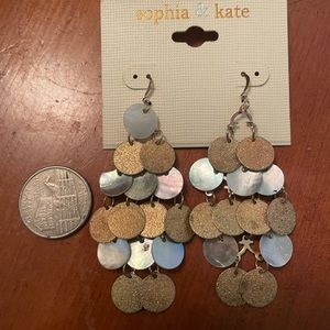 Dangle costume earrings